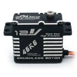 JX Servo BLS-12V7146 46KG 12V High Precision Steel Gear Full CNC Aluminium Shell Structure Digital Brushless Standard Servo